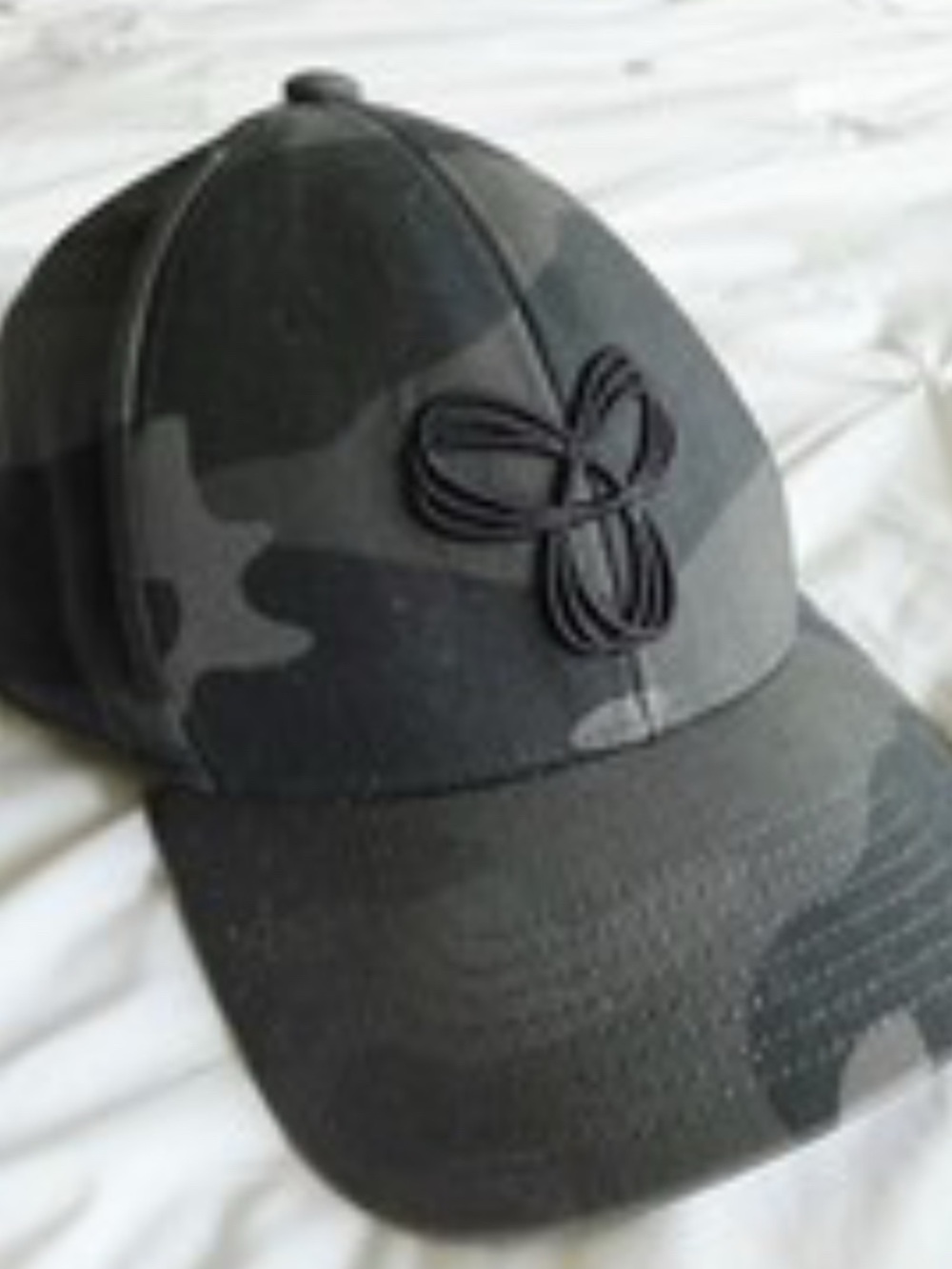 TNA Black / Gray Camo Baseball Cap rare